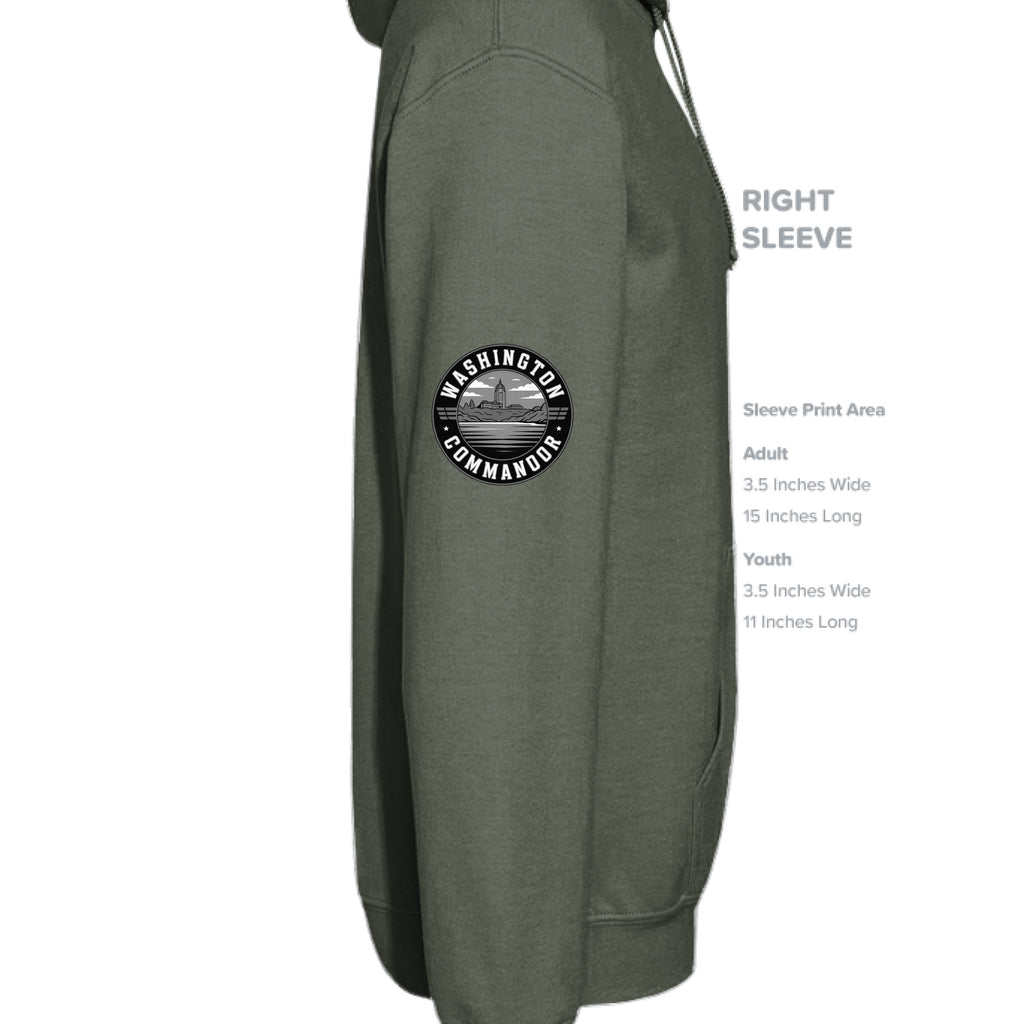 MILITARY GREEN - SLEEVE_RIGHT