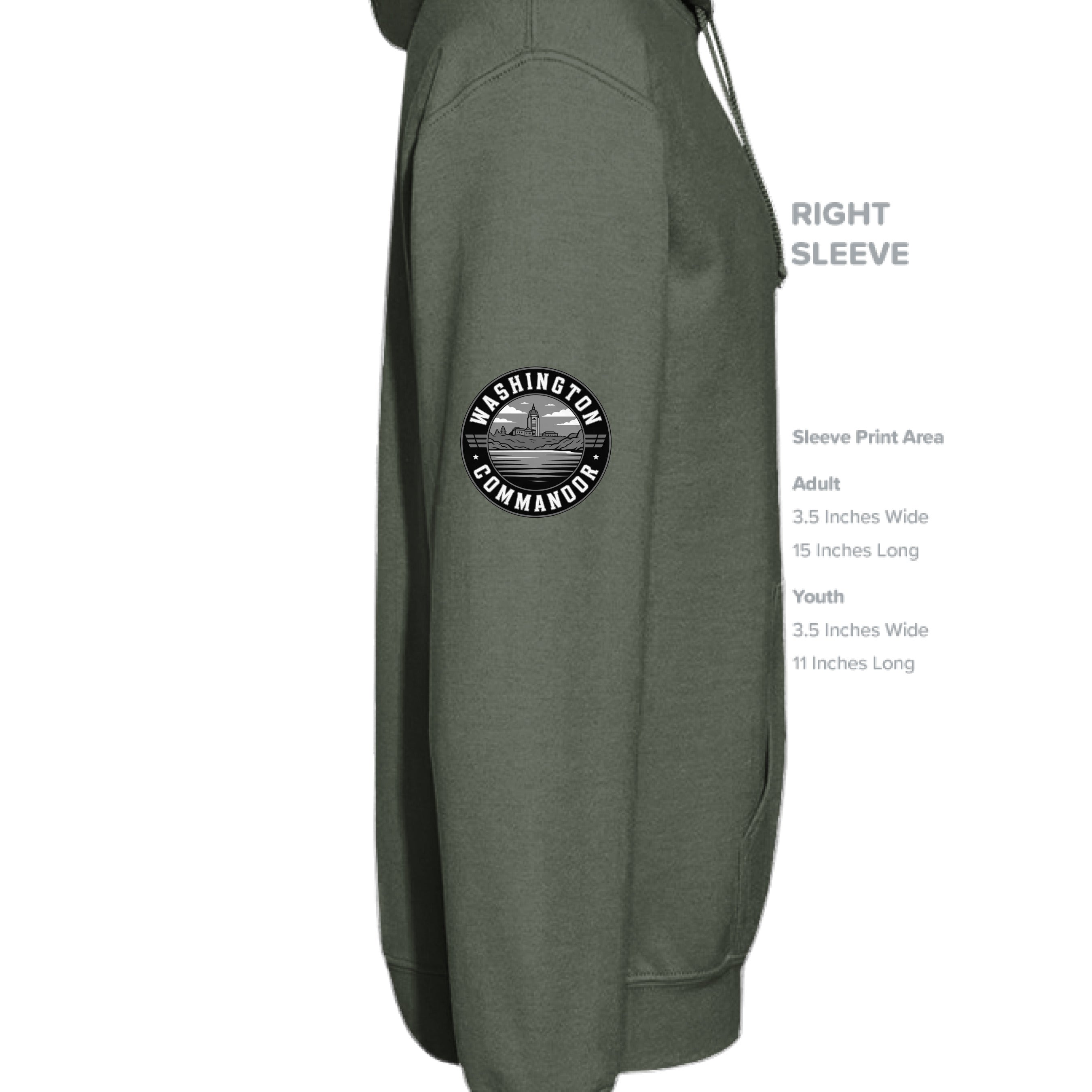 MILITARY GREEN - SLEEVE_RIGHT